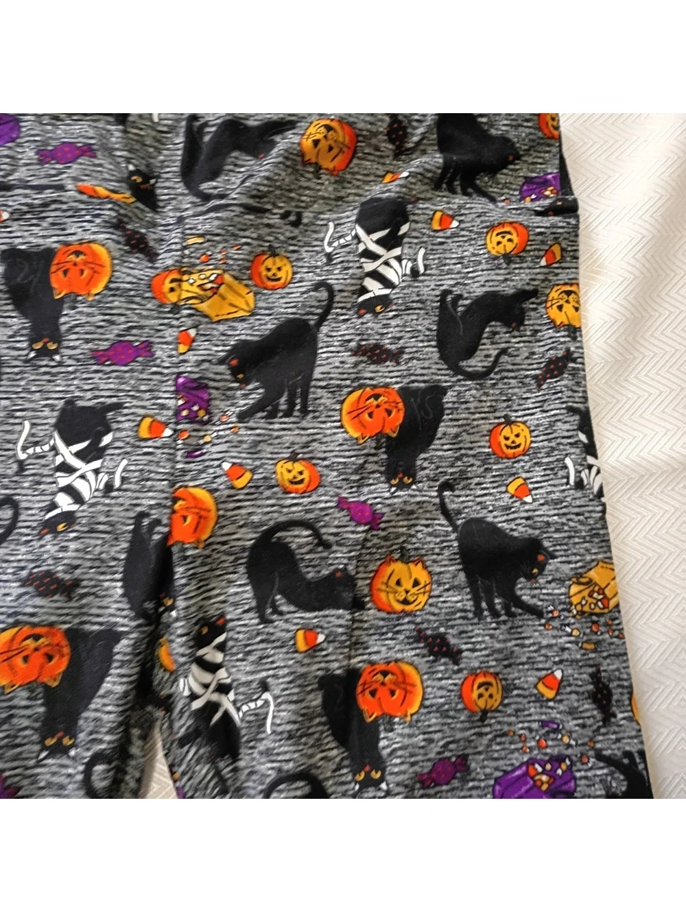 Time and Tru XL Halloween Print Leggings - Picture 2 of 3